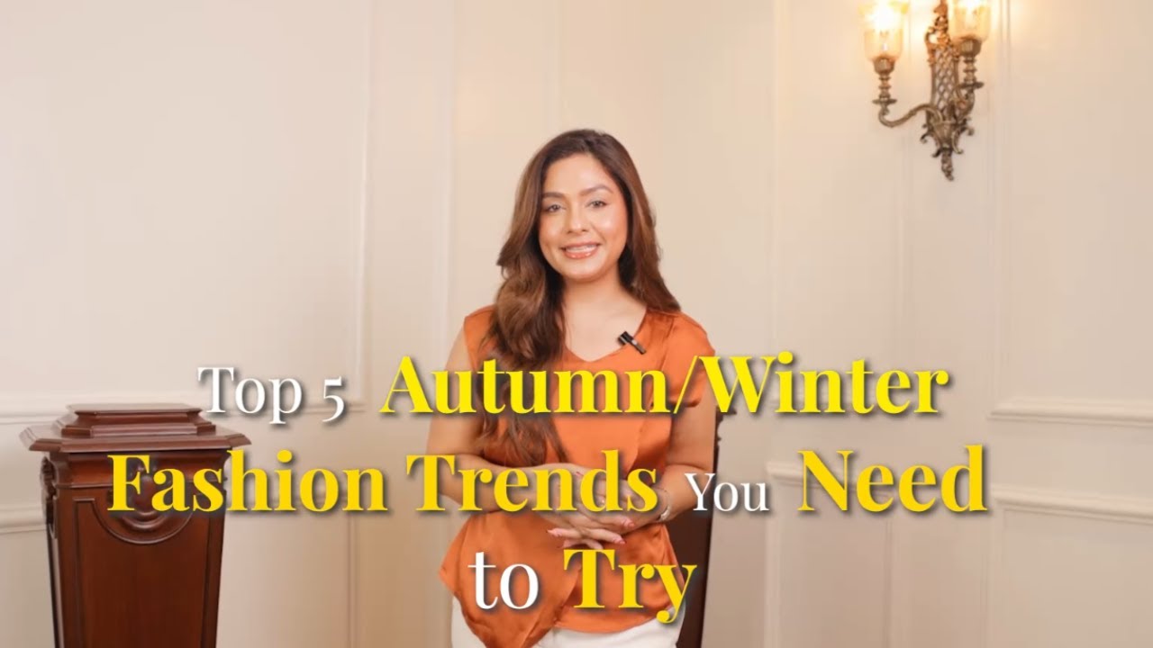 #SSTrends | Top 5 Autumn-Winter Trends Ft. Megha Sehraa | Shoppers Stop