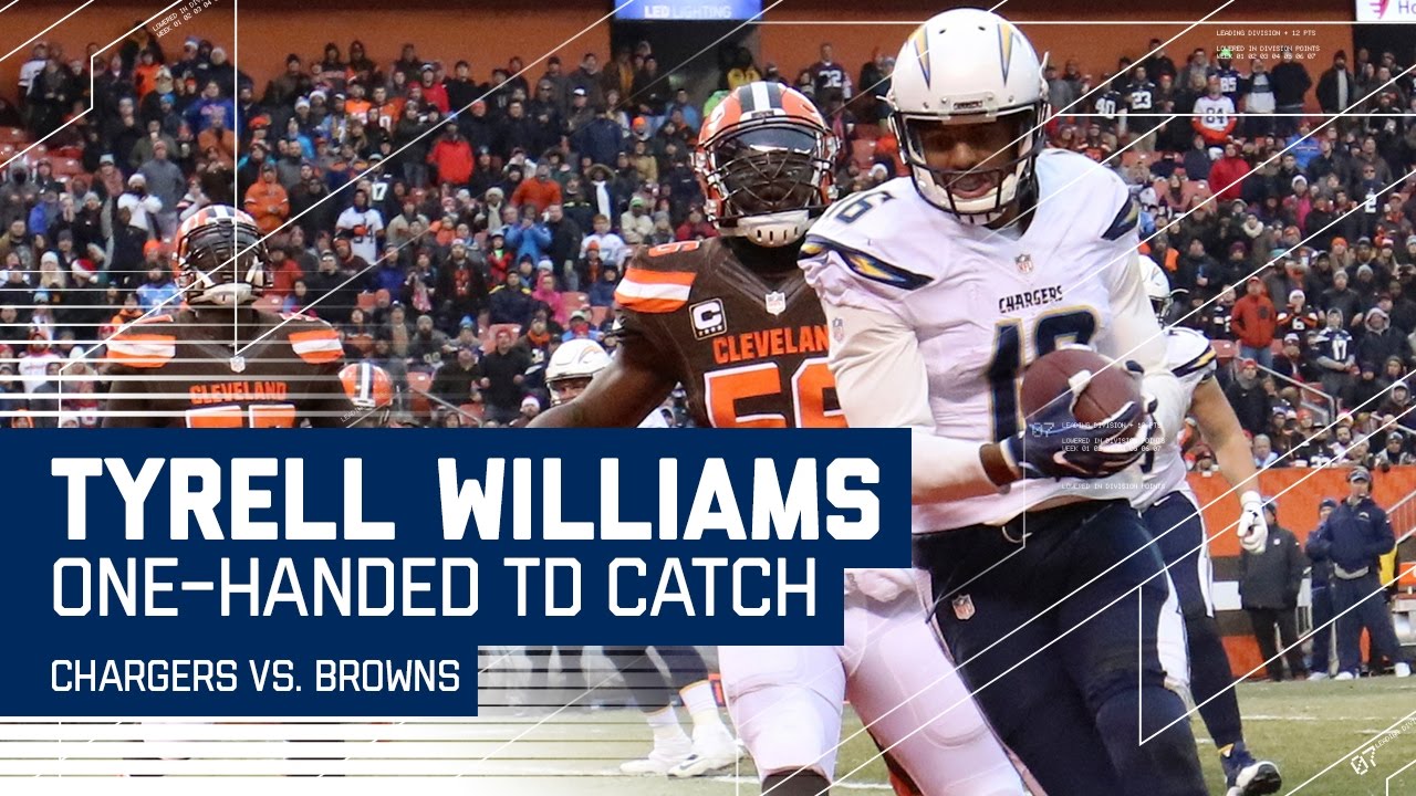 Tyrell Williams' Great One-Handed TD Grab Cuts the Browns Lead! | NFL Week 16 Highlights