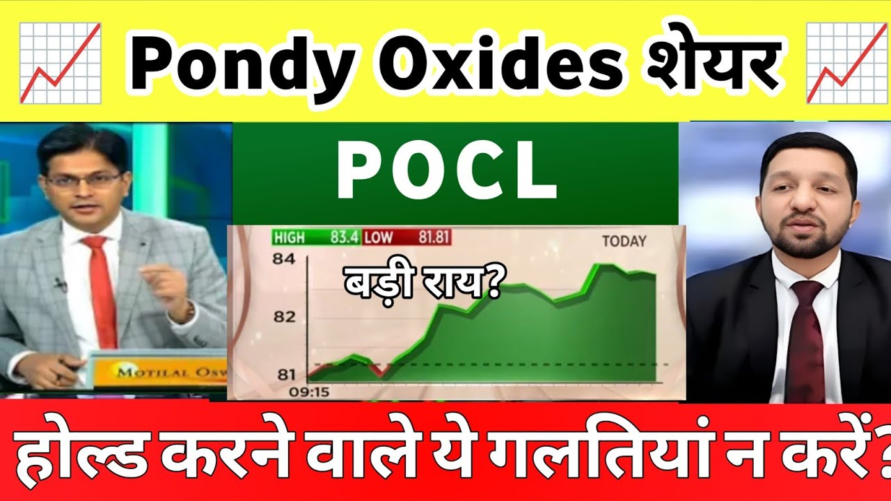 Pondy Oxides Latest News | Pondy Oxides share Analysis| pondy Oxides share news 13 January 2026
