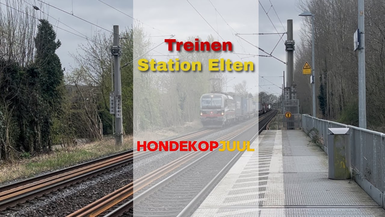 Treinen station Elten (D)