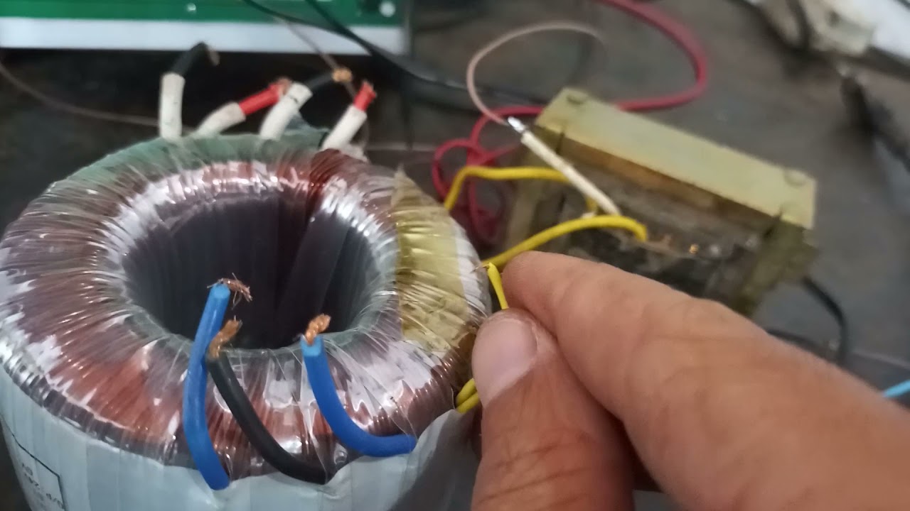 como substituir o transformador toroidal de caixas de som ou de amplificadores da caixa trc-348