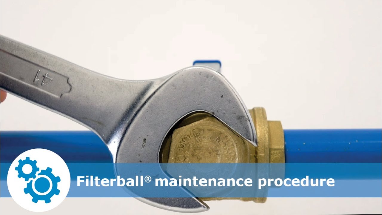 Filterball maintenance procedure