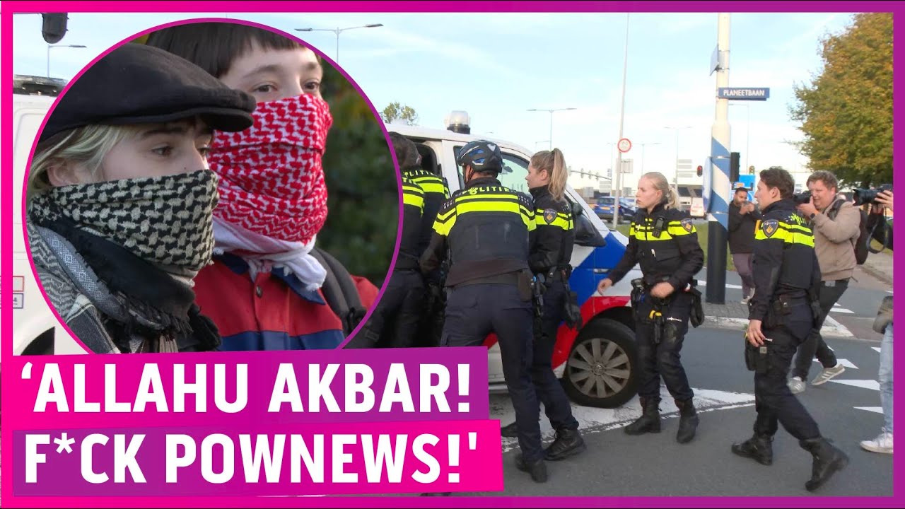 Flinke rellen bij koranverbranding AZC Hoofddorp, ME grijpt hard in!