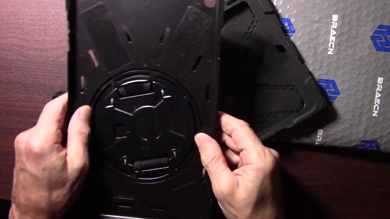 BRAECN  AMAZON FIRE HD 10 PROTECTIVE  CASE INSTALLATION & REVIEW