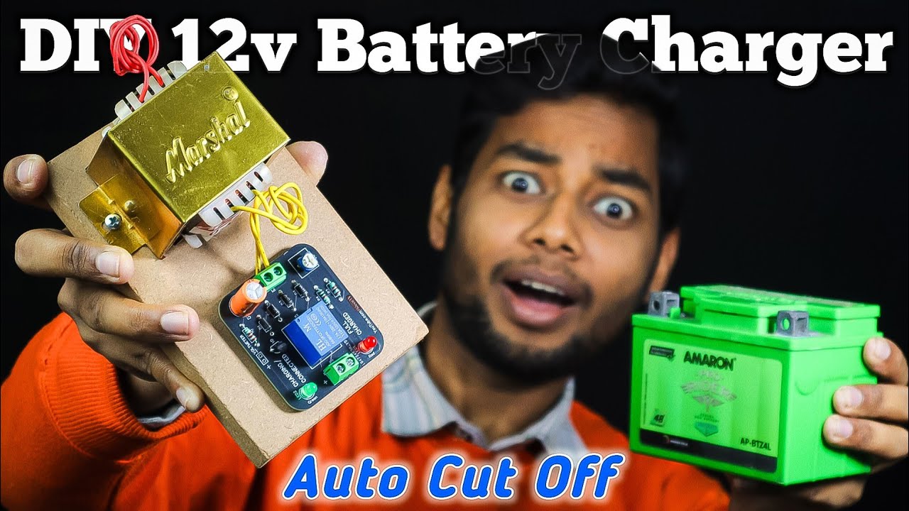₹99 में बना डाला Auto Cut-Off 12V Battery Charger 😱 | 100% Working, How to make 12v Battery Charger