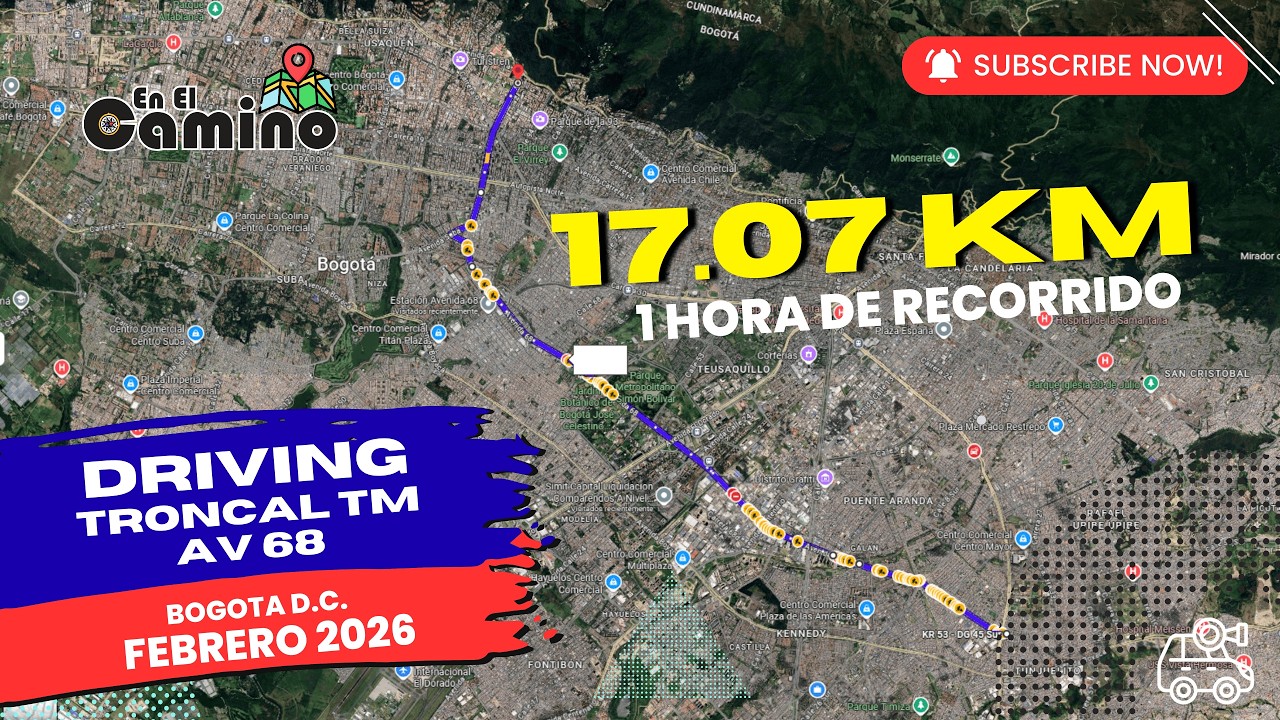 Driving - Troncal Av. Carrera 68 Transmilenio  Bogotá D.C. Cundinamarca