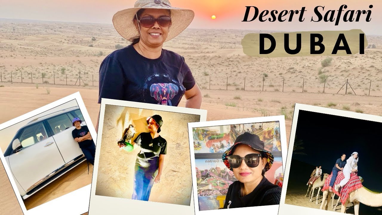 Desert Safari with #bbq #dinner in Dubai | #bellydance | chamal ride @RVI_journeys 