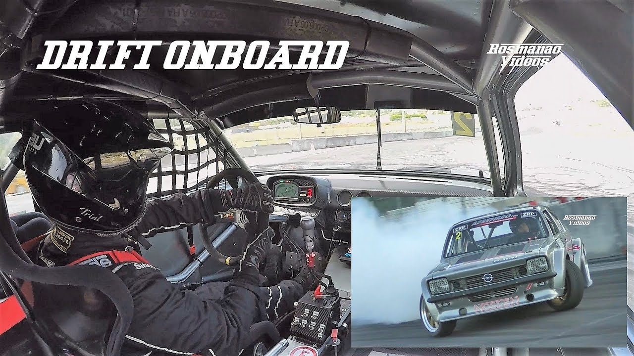 Drifting Onboard Opel Kadett  by Nelson Rocha (TurboCharged Sound !!) Full HD
