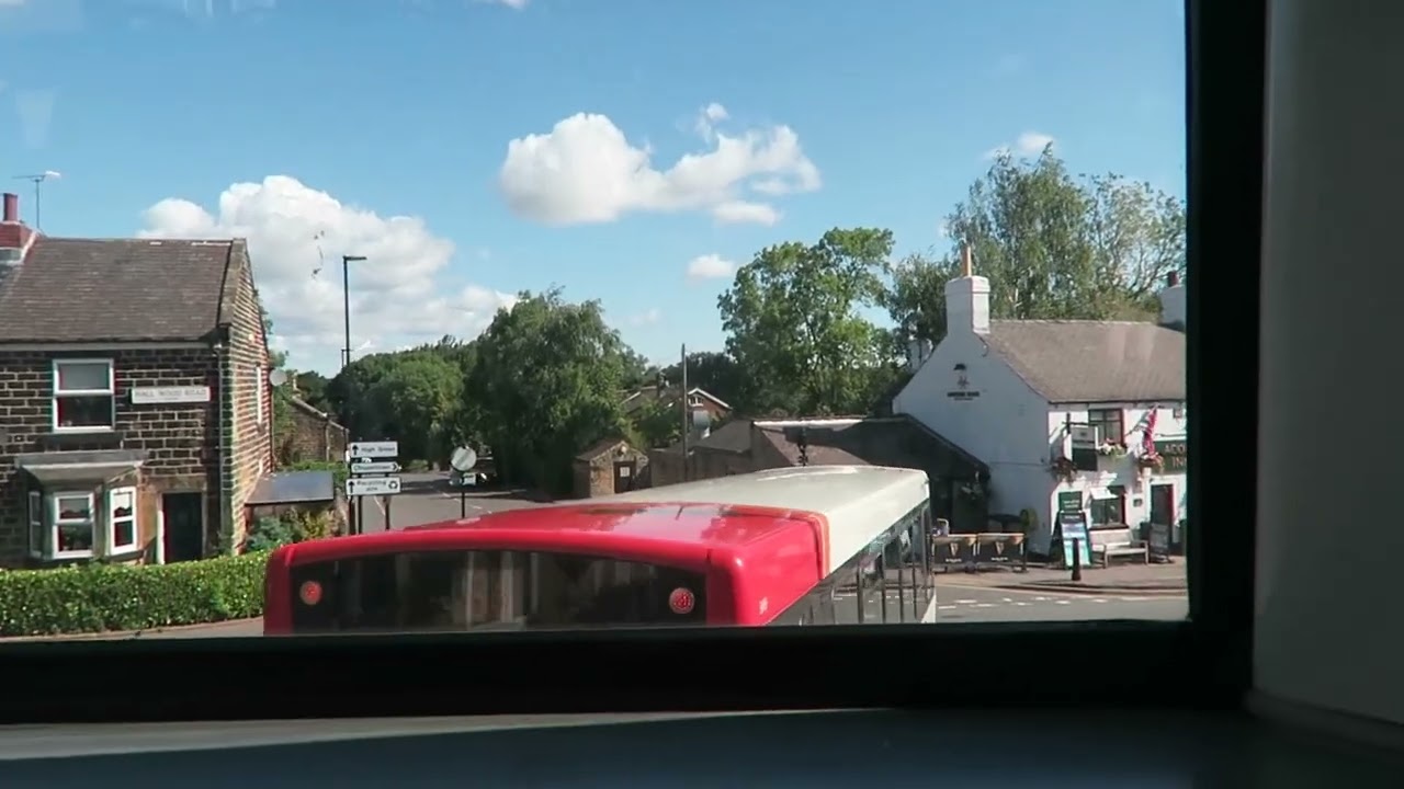 Ride On First Sheffield Buses on Route 135 Sheffield-Grenoside-High Green-Rotherham (RFV)