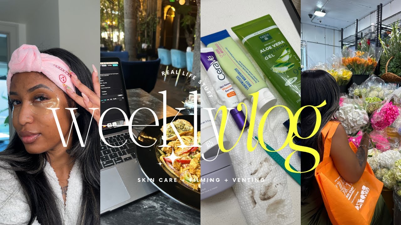 stress free diaries vlog: skin care + event planning + MORE