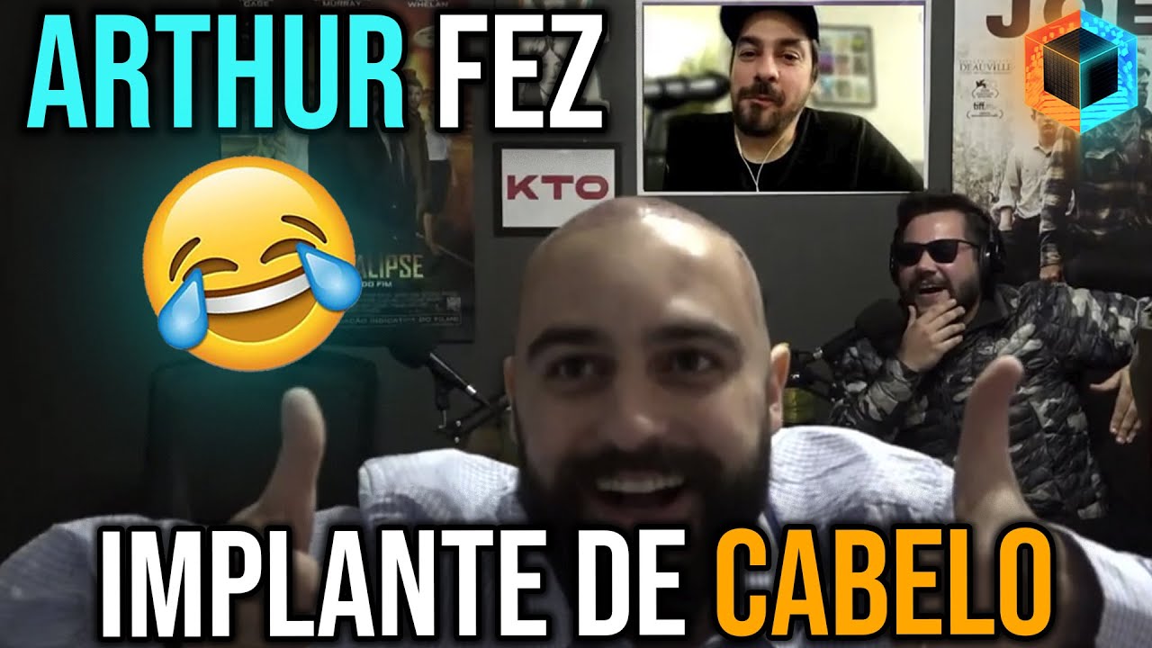 Arthur fez implante de cabelo | Cortes do Caixa Preta
