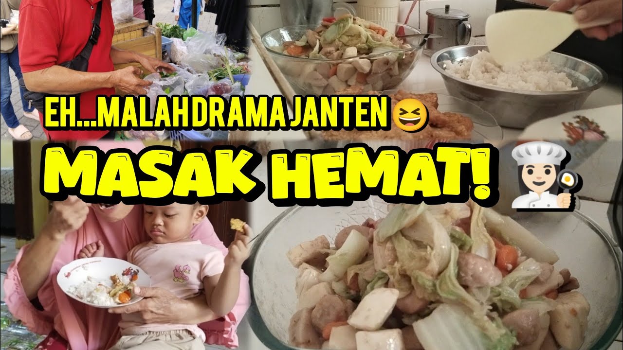DARI TUKANG SAYUR LANGGANAN LANGSUNG KE WAJAN‼️MASAK CEPAT HEMAT ENAK PLOT TWIST NYA BIKIN NGAKAK! 😆