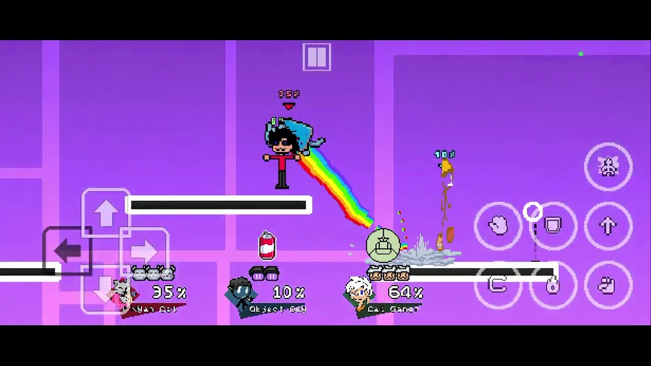 Nyan cat vs object guy vs cat gamers 