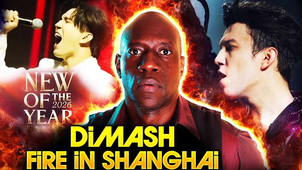 Dimash - Fire (Close- up) Fan Cam | Shanghai China 🇨🇳 | ANALYSIS REACTION 