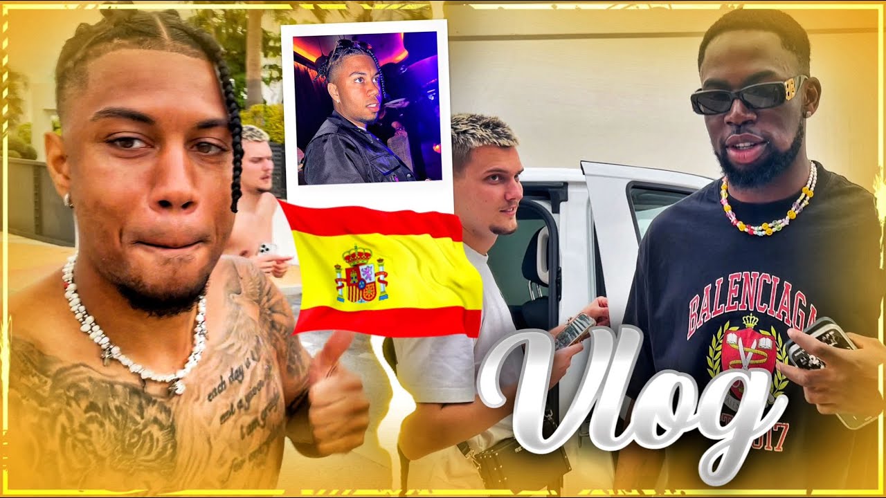 KLASSISCHER MARBELLA URLAUB MIT FUSSBALLERN!⚽️🌴 Spanien Vlog mit Jordan, Marlon & Junior 🔥 VLOG #169