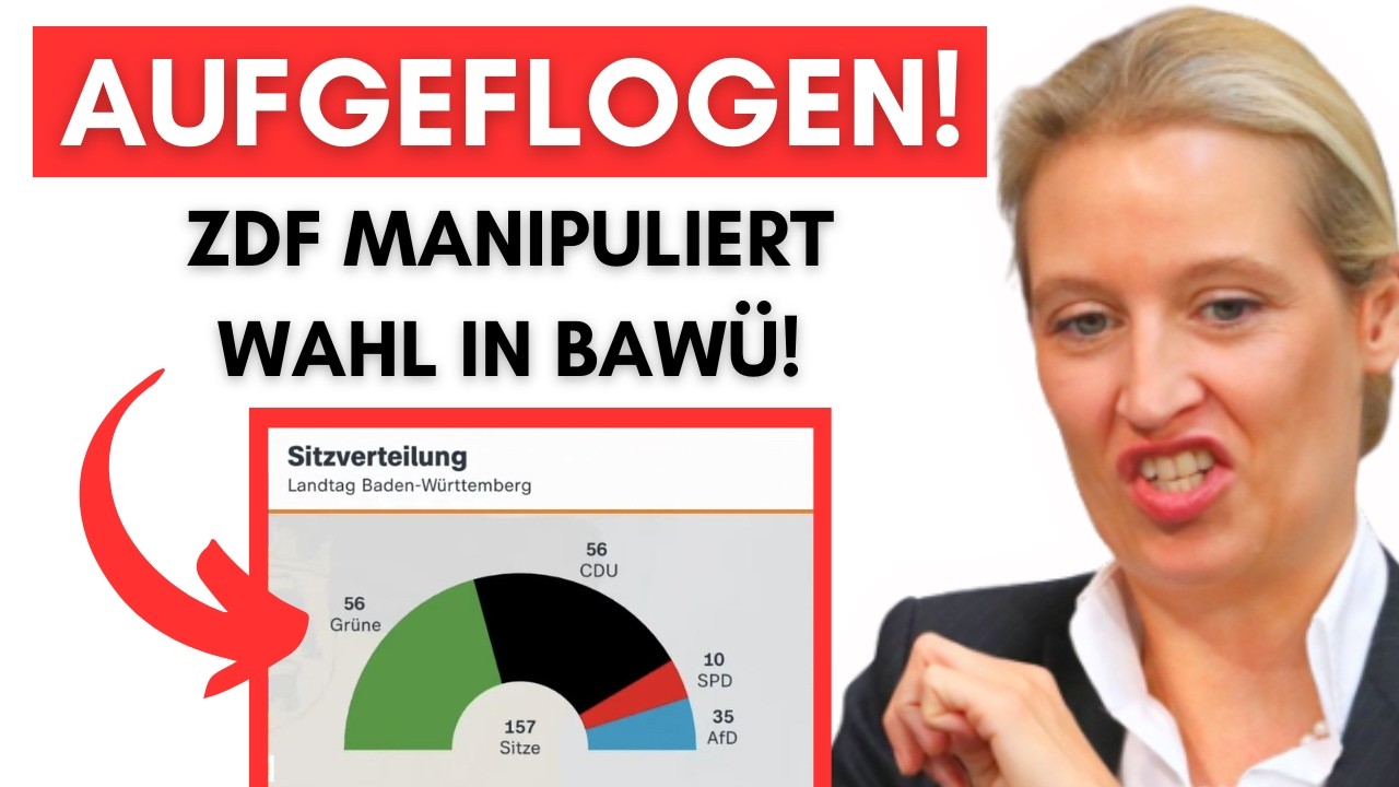 ZDF-Betrug bei AfD-Wahl-Statistik aufgeflogen + Diese Gemeinde hatte 74% AfD-Wähler!