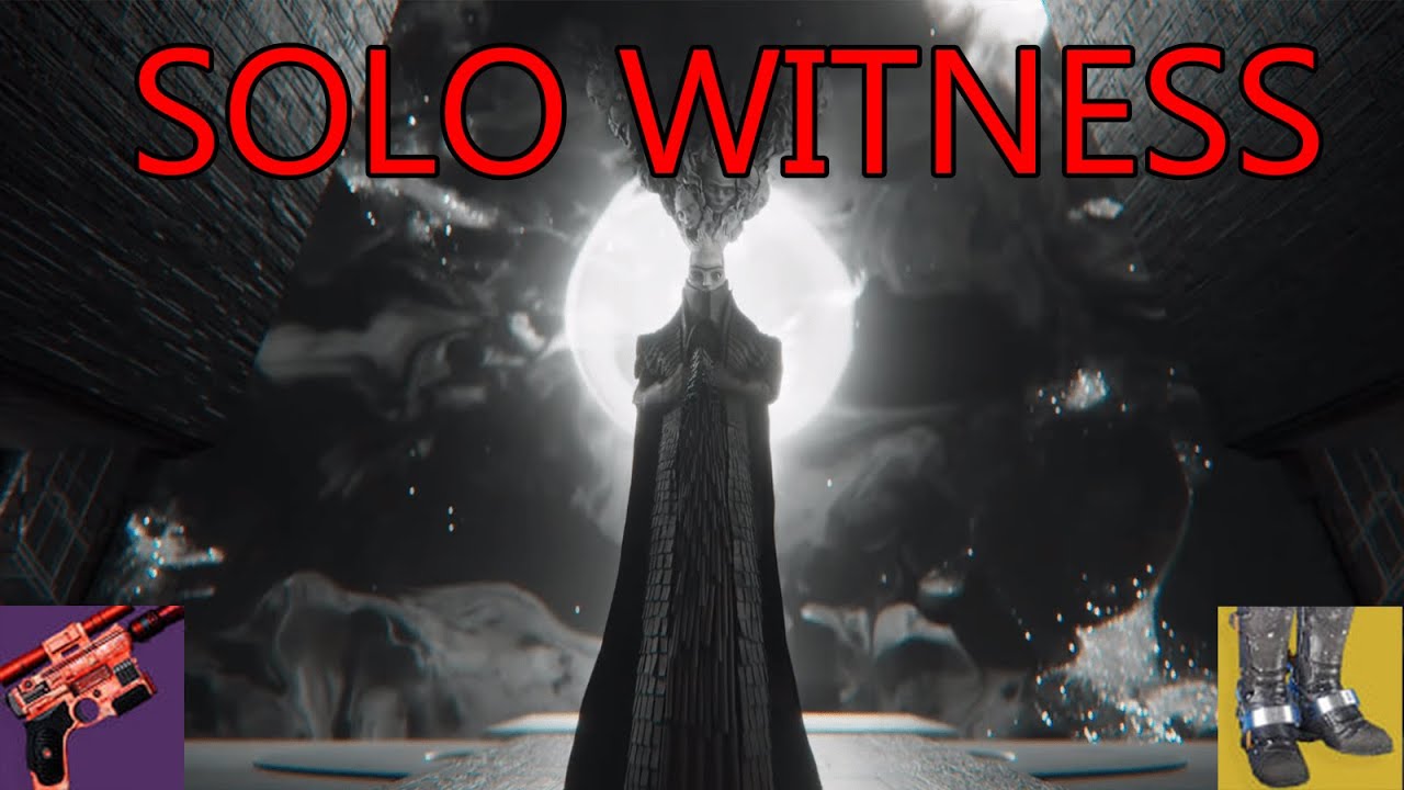 The Witness Wasn't Ready for My Gaming Chair | Solo Witness | Destiny 2 | Renegades