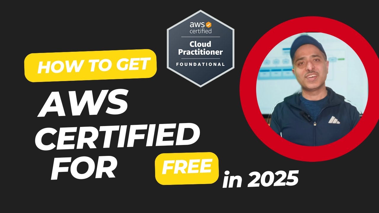 How to Get AWS Certification for FREE in 2025 | Free AWS Exam Voucher Guide