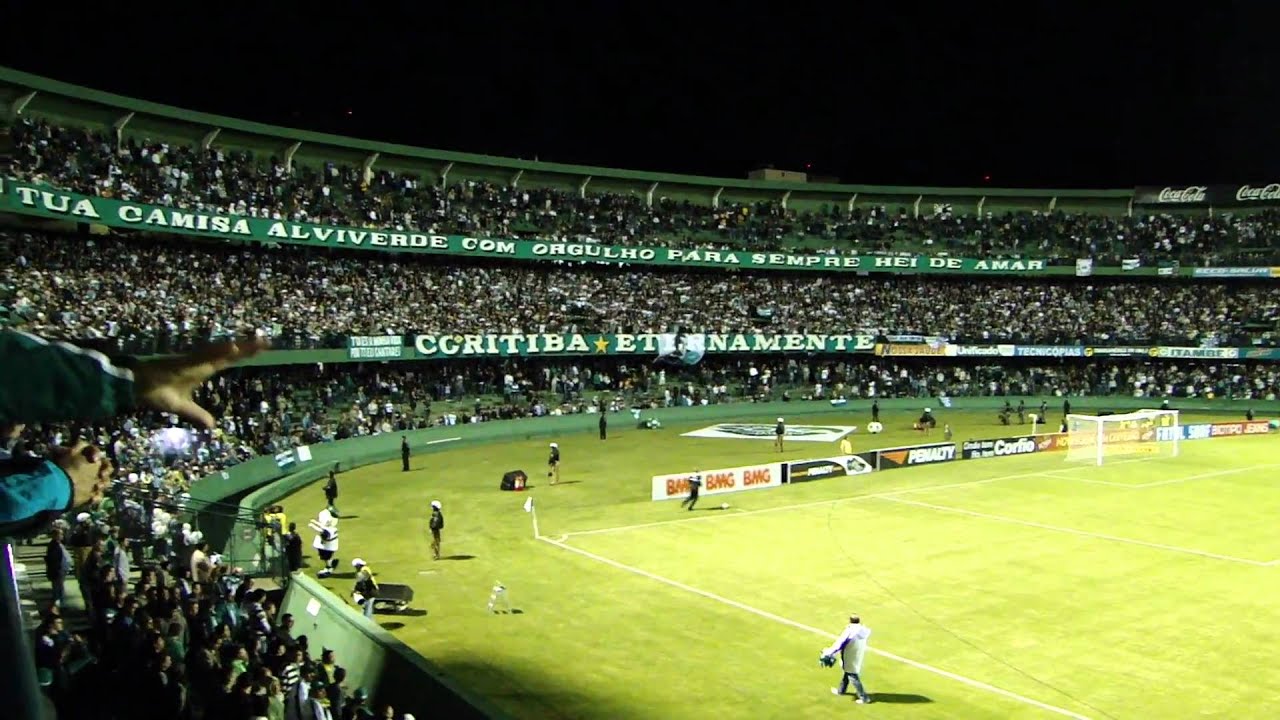 COXA V&Iacute;DEOS HD - Torcida Coxa-Branca Cantando o Hino do Coritiba - Coritiba 5 x 1 Am&eacute;rica/RN