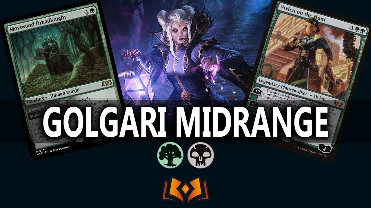 🌲💀 WE'RE BACK | Golgari Midrange Recursion | MTG Arena Standard BO1 Ranked | Wilds of Eldraine