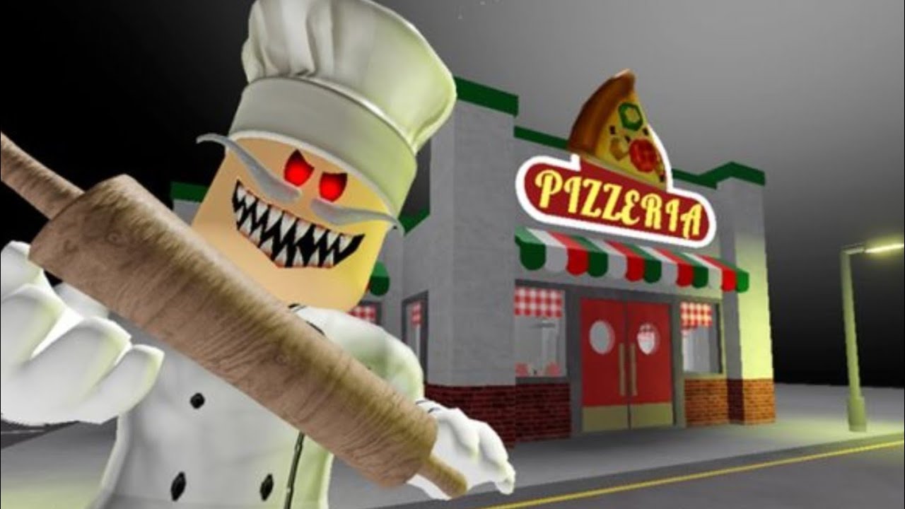 Scarry Obby cu pizza! Continuam seria cu Sofia! 