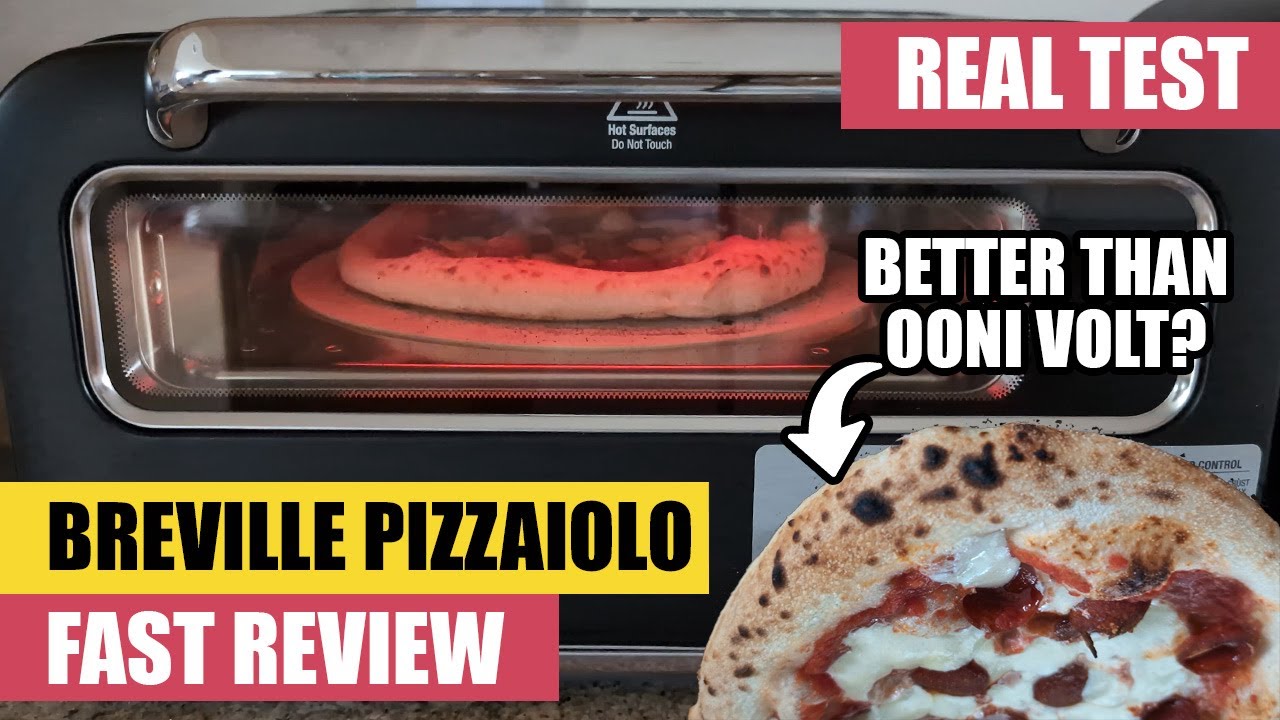 БЫСТРЫЙ ОБЗОР | Крытая печь для пиццы Breville Pizzaiolo БОЛЬШАЯ ВЫИГРЫШ