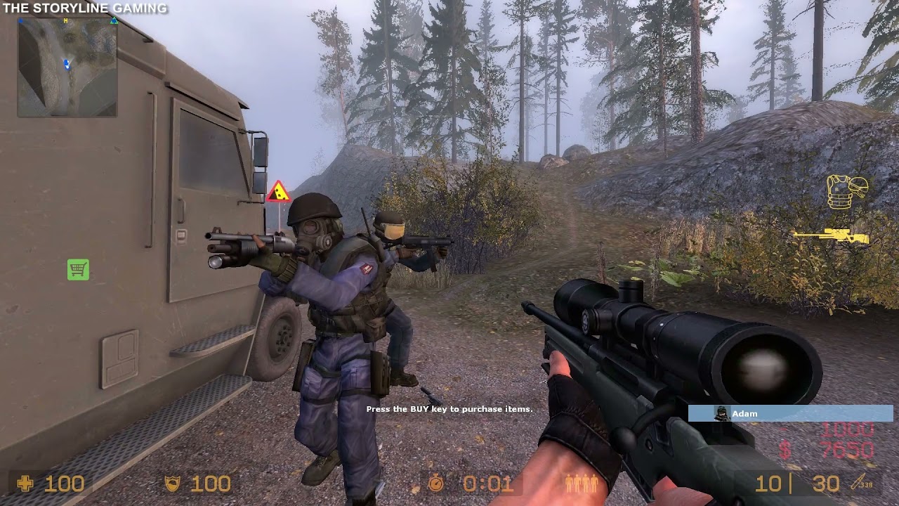 Counter Strike : Source - Insertion - Gameplay 