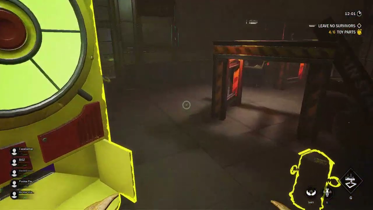Playing as huggy wuggy in Project Playtime