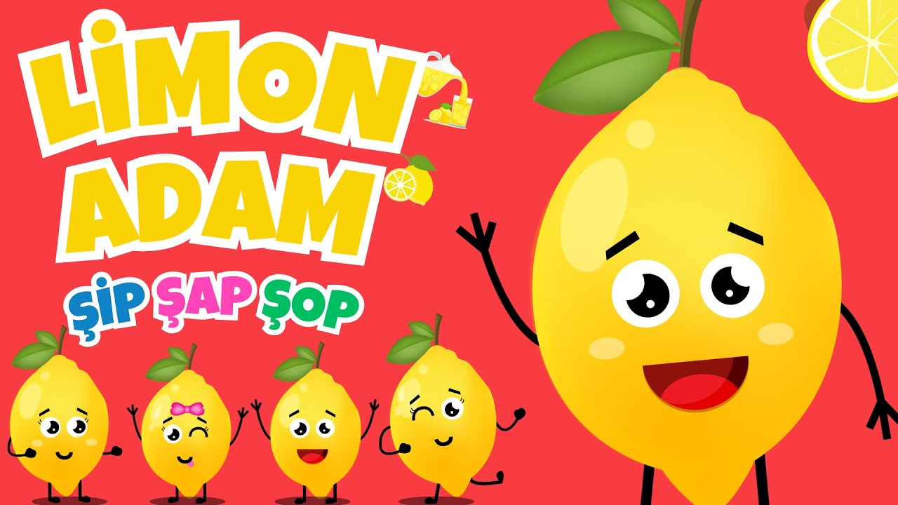 Limon Adam Şip Şap Şop | Kış Meyveleri | Limon Amca | &Ccedil;izgi Film