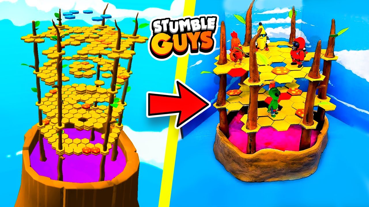 ¡FIGURAS de Stumble Guys en la VIDA REAL! 😱