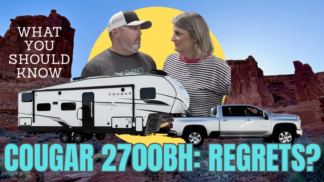 Best small family fifth wheel design ever??? Cougar 2700BH &ndash; Review & Upgrades for any Fifth Wheel