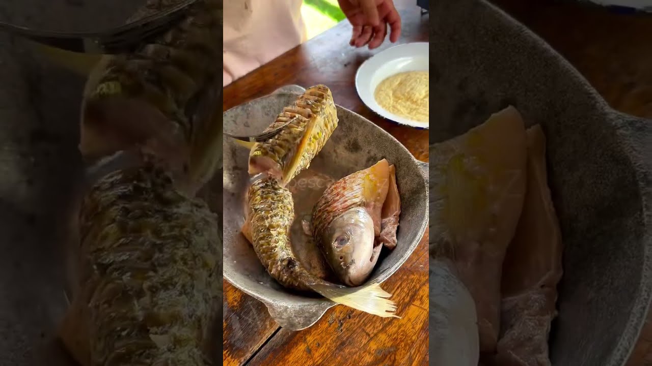 Aprenda a fazer um Piau frito! #pescaria #piau #receita #peixefrito #pradopescaria