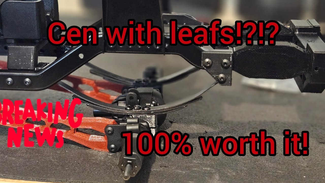 Cen F450 rear leaf spring upgrade!