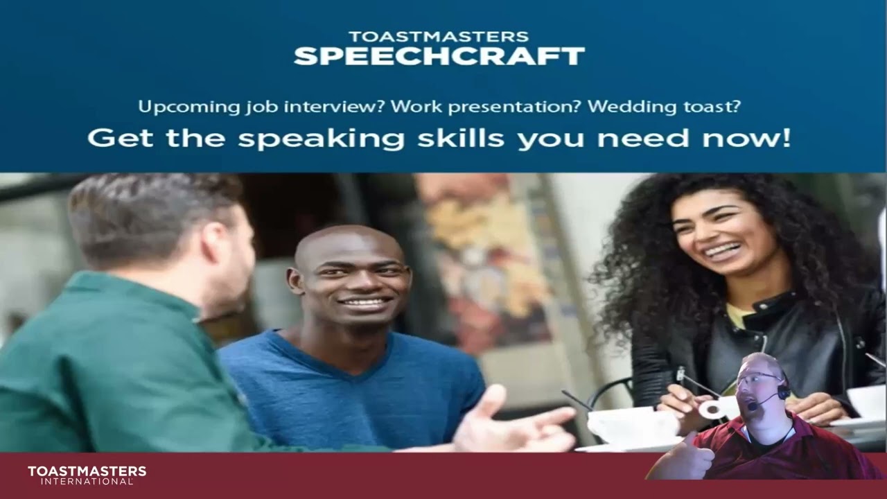 What is Toastmasters Speechcraft with Matthew Villella, DTM
