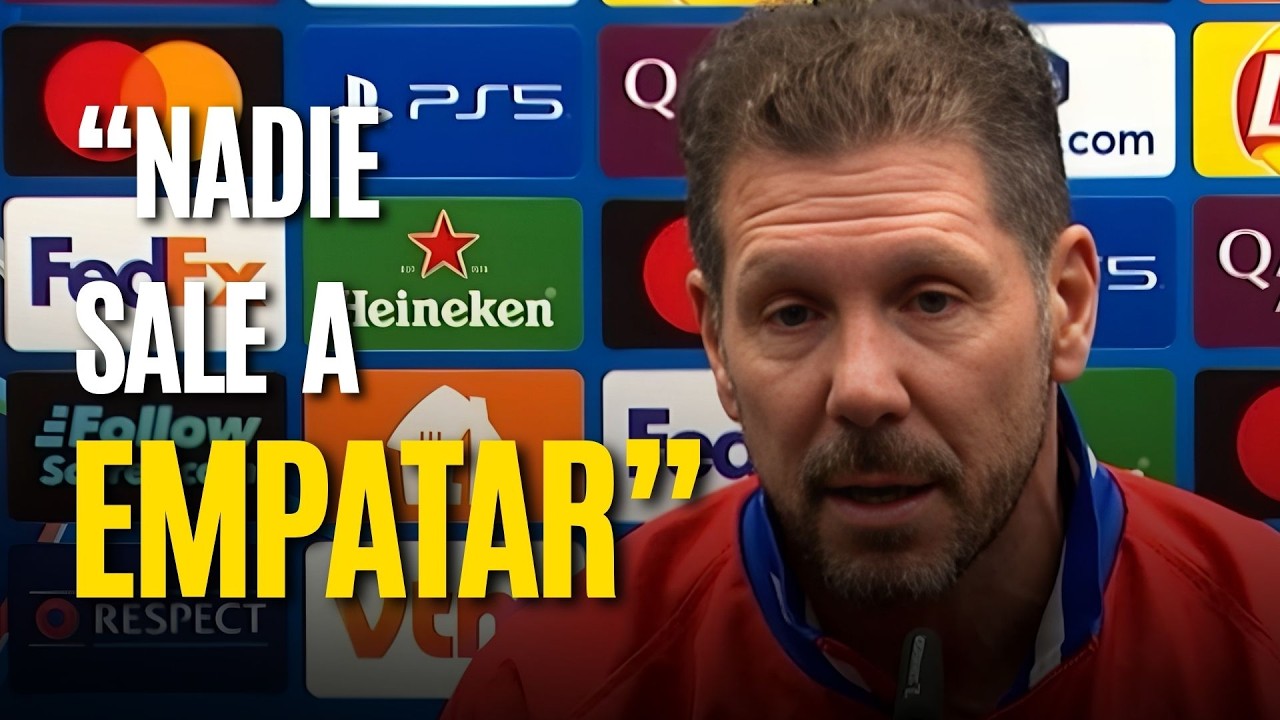 🔥 SIMEONE, rotundo antes del BRUJAS - ATLÉTICO: “Nadie sale a empatar” 💥⚽CHAMPIONS LEAGUE