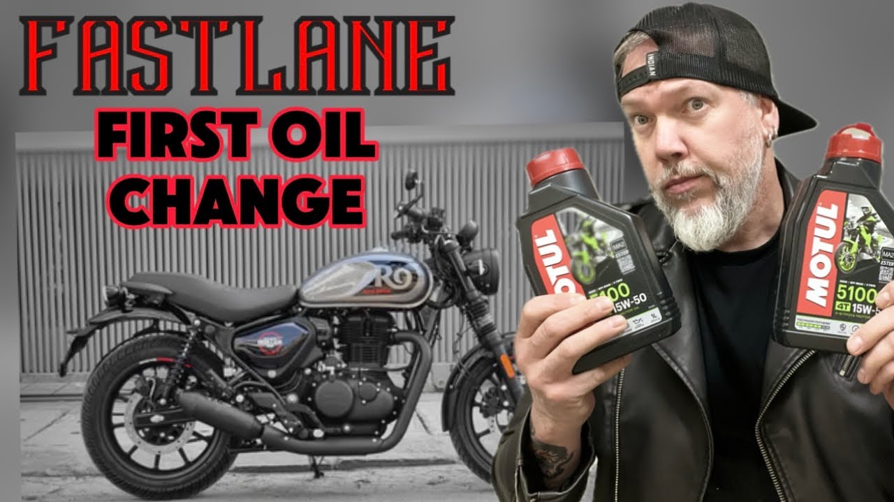 HNTR / HUNTER 350 First Oil Change