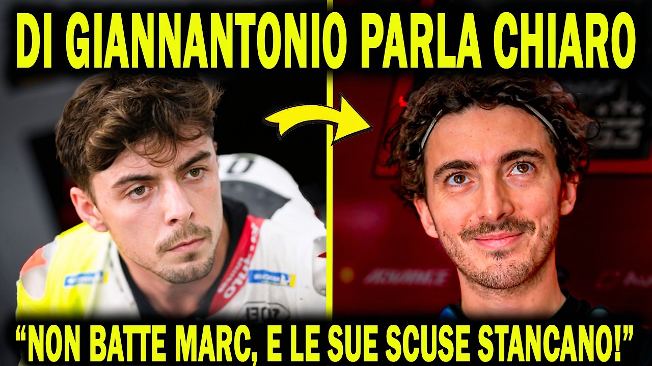 BOMBA DI DI GIANNANTONIO 🔥 PECCO NON BATTE MARC E LE SUE SCUSE STANCANO: RENDE RIDICOLA LA DUCATI