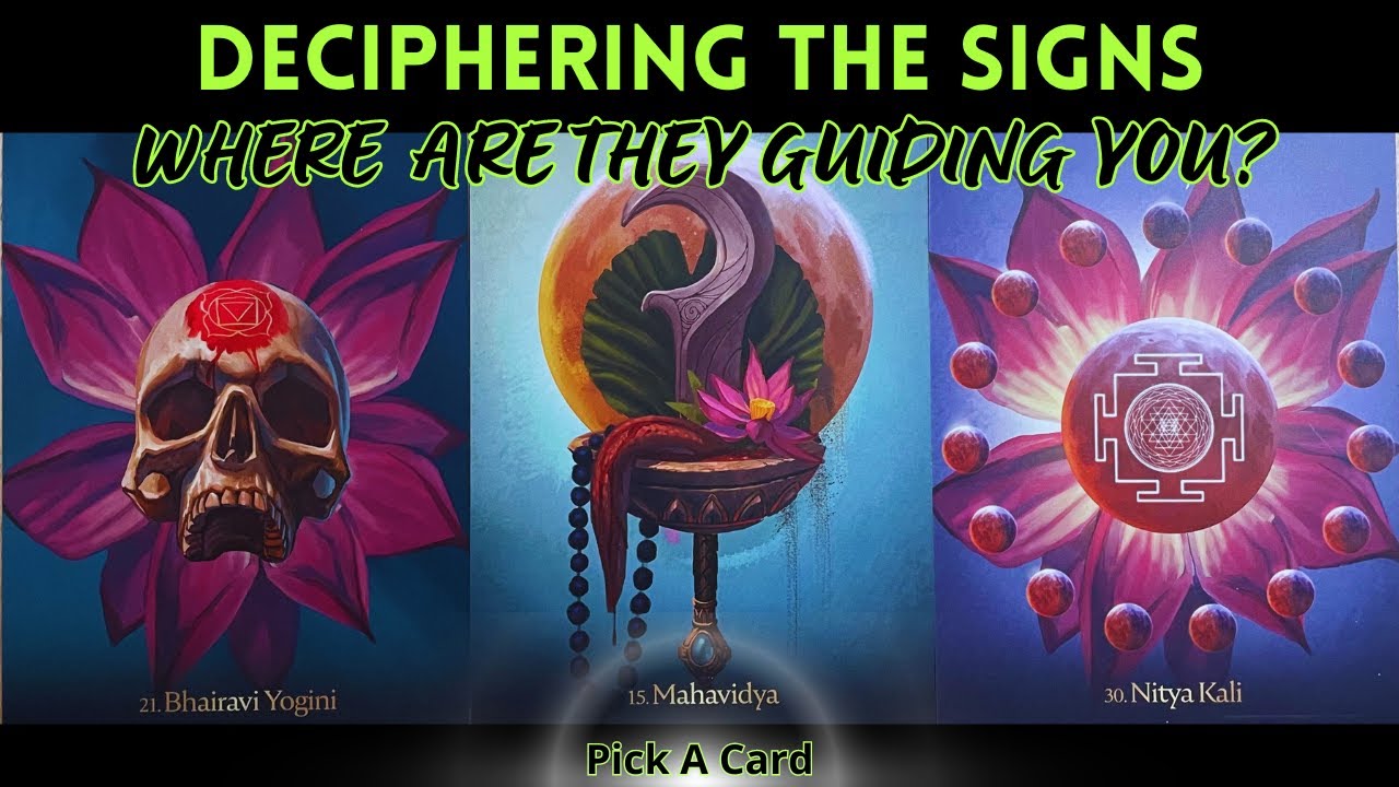 ✬Where Are The Signs&Synchronicities Guiding You?✬ Pick A Card
