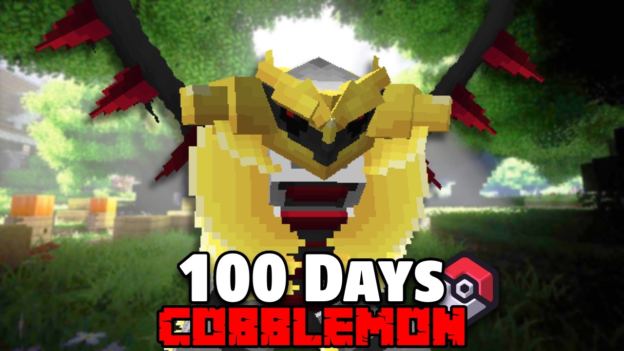 Я провел 100 ДНЕЙ только в ЛЕГЕНДАРНОЙ игре Cobblemon (Minecraft)