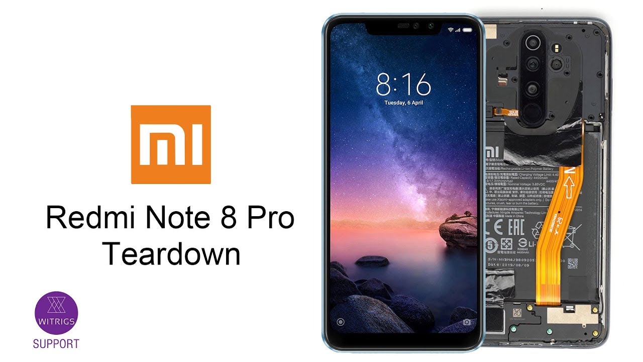 Xiaomi Redmi Note 8 Pro Teardown