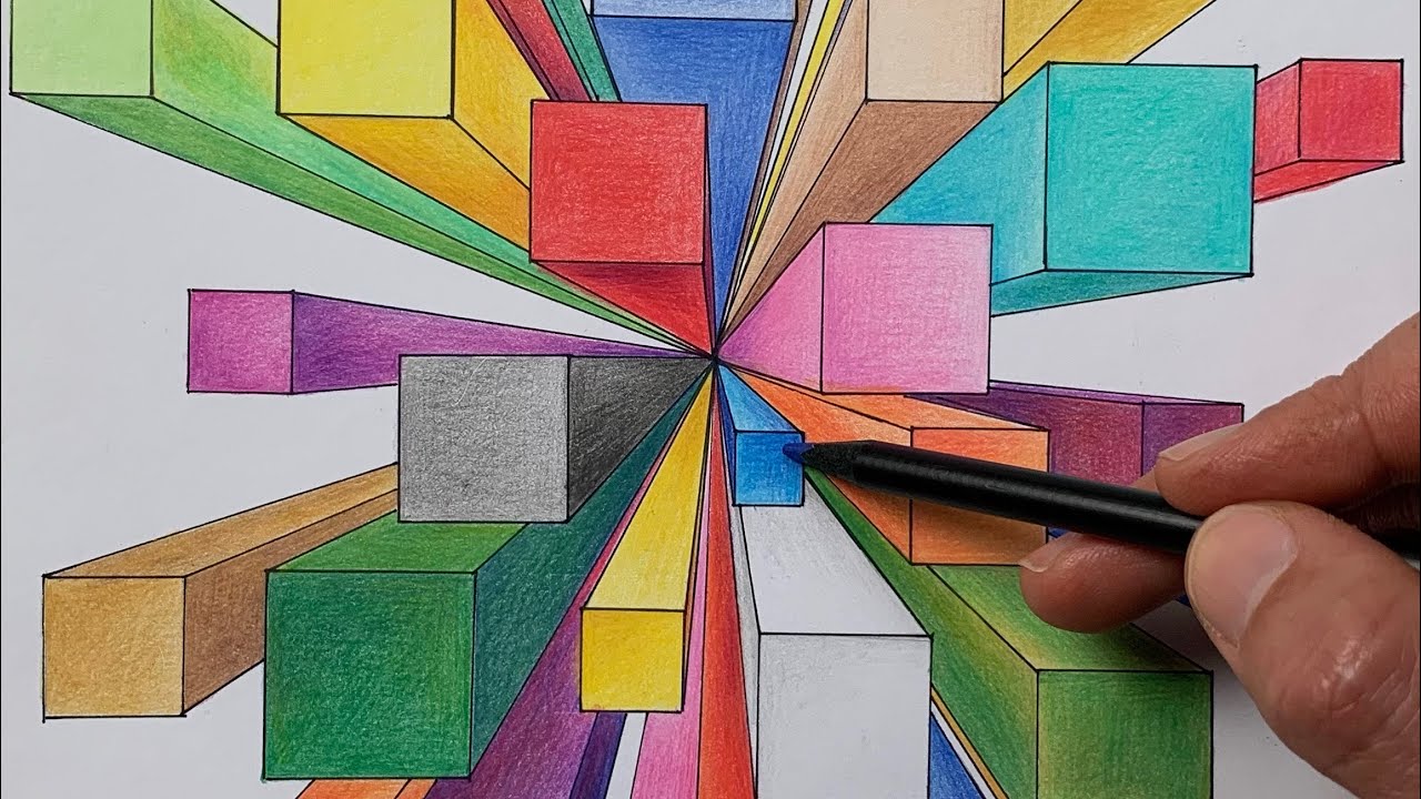Desenho 3D F&aacute;cil Easy 3D Drawing