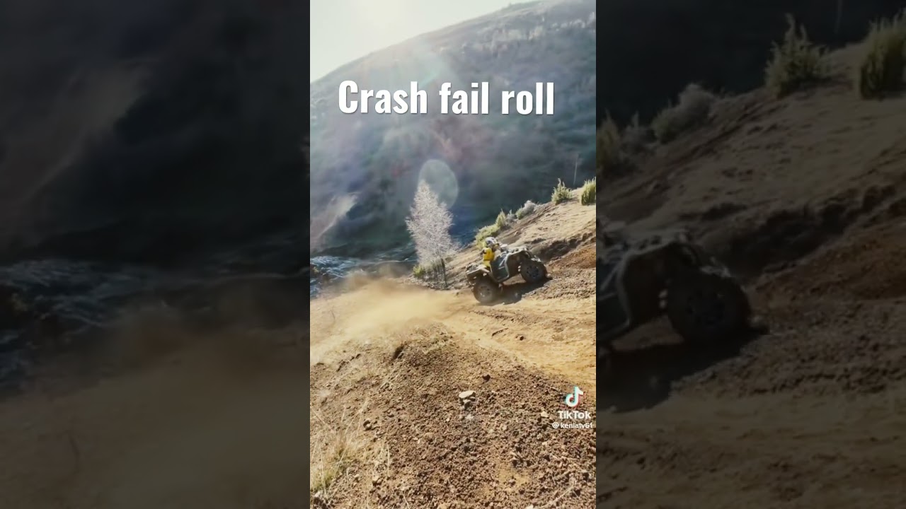 #shorts #atv #crash #roll #quad