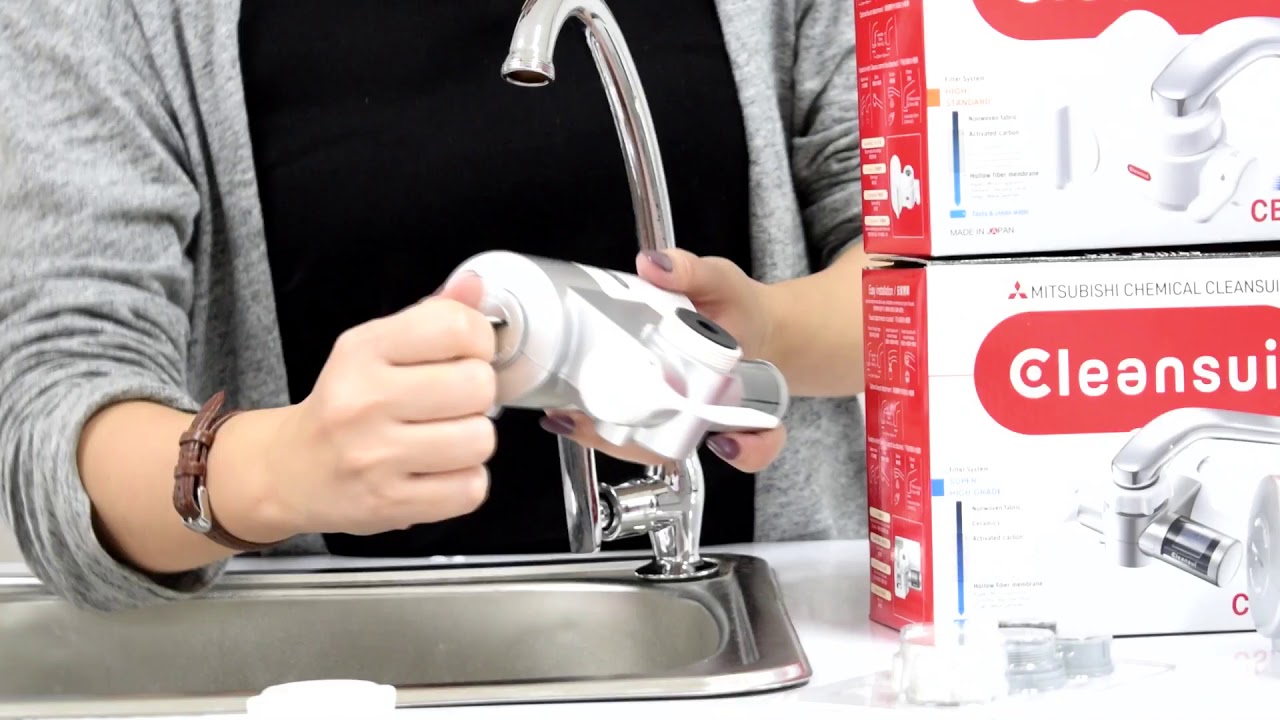 วิธีติดตั้งเครื่องกรองน้ำรุ่นติดหัวก๊อก(faucet)