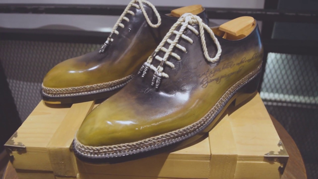 Handmade Norwegian (Norvegese) double chain stitch by Hephaestus shoemaker