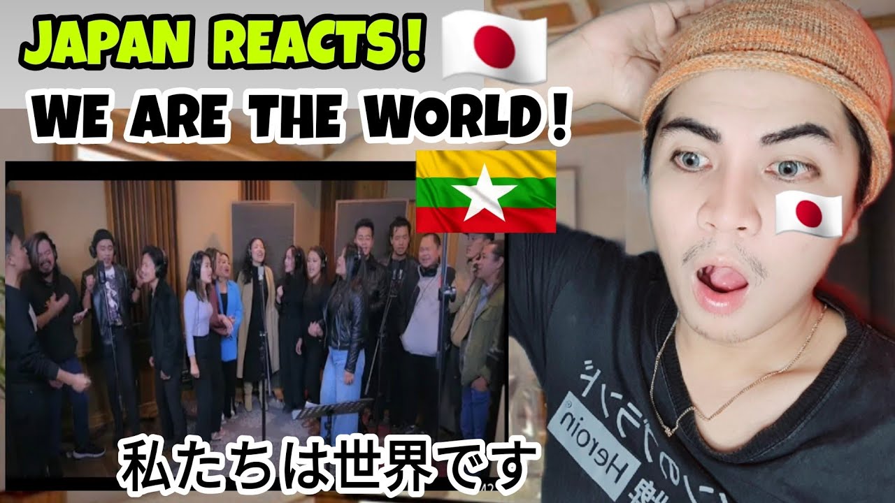 We Are The World | Cover By CHINLUNG CHUAK ARTIST | REACTION