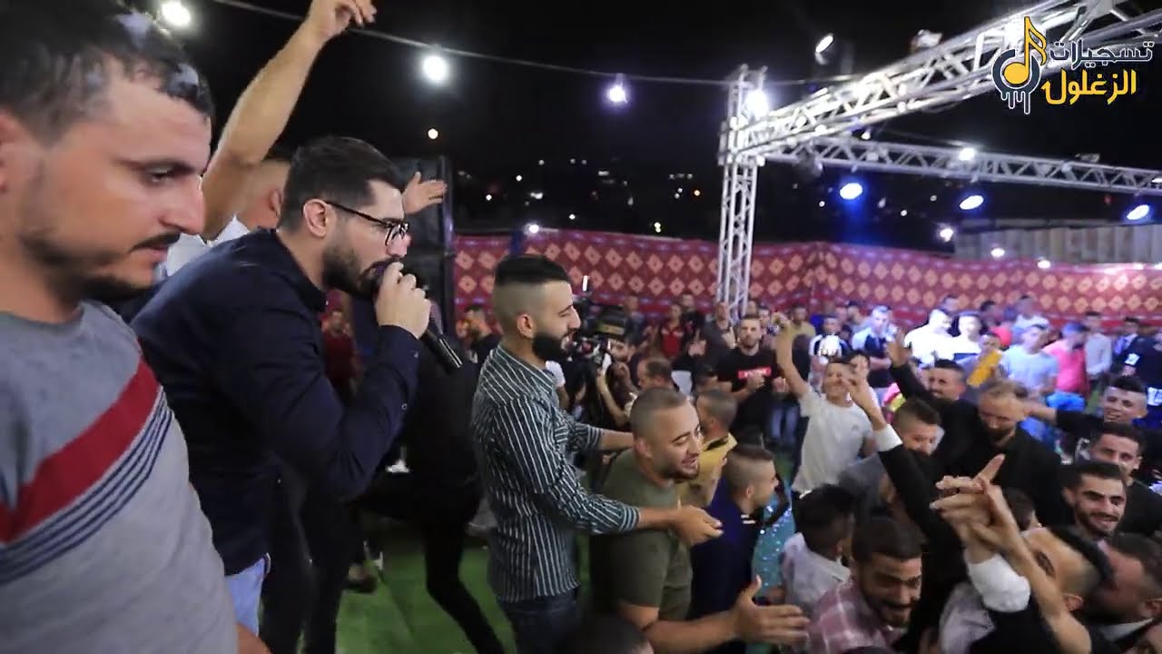 استقبال خرافي نار اكشن 💥🔥 الفنان حسام ابو عبيد مهرجان العريس احمد حوشية 2020