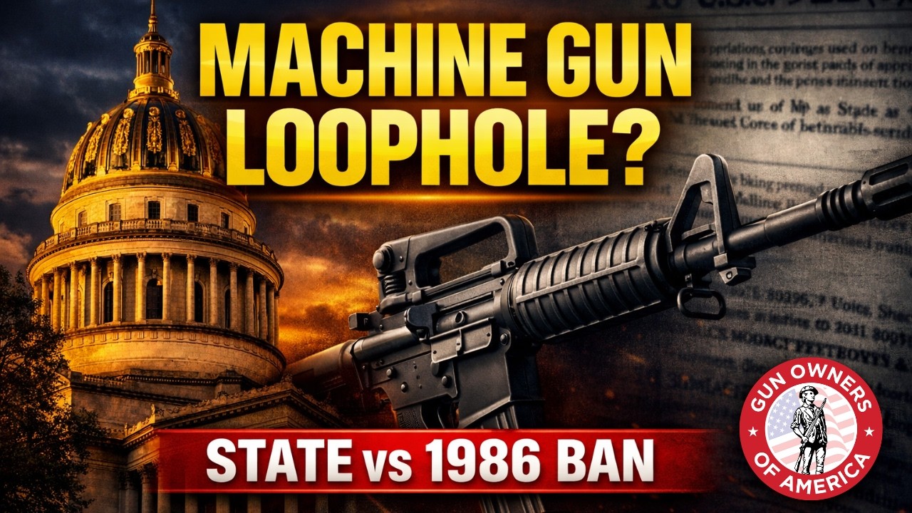 BREAKING: Machine Guns Returning to Civilians? 1986 Machine Gun Ban COLLAPSING?