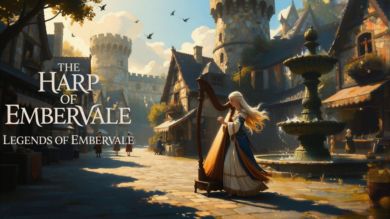 The Harp of Embervale | Music for Deep Concentration – Legends of Embervale