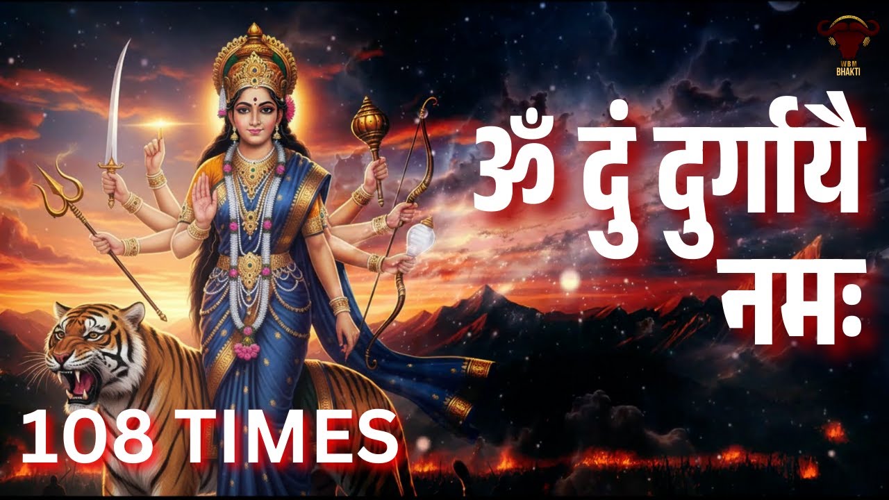 माँ दुर्गा मंत्र | संकट नाश एवं दिव्य संरक्षण 108 बार | Durga Mantra Chanting