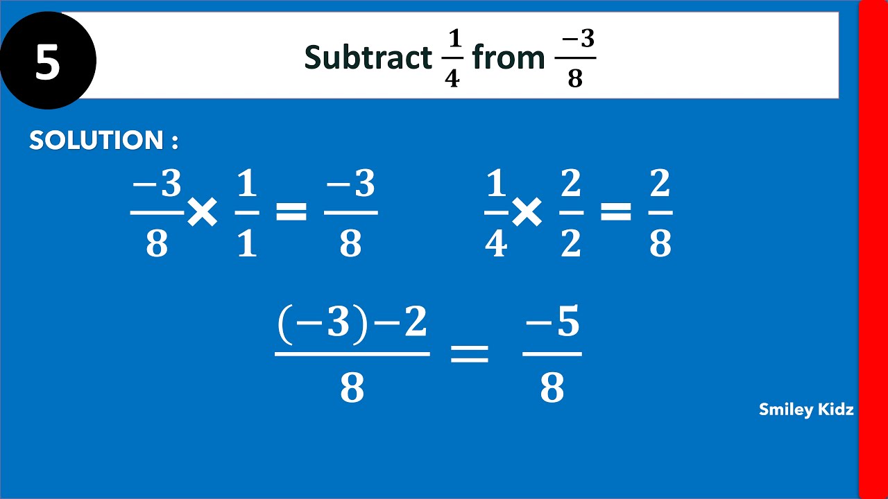 Quiz on Rational Numbers (Part-3)